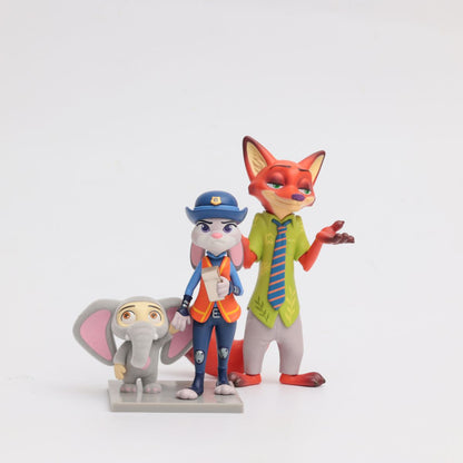 Disney Zootopia Judy & Nick Story Series Figures - Mô hình Blind Box chính hãng - TOP TOY