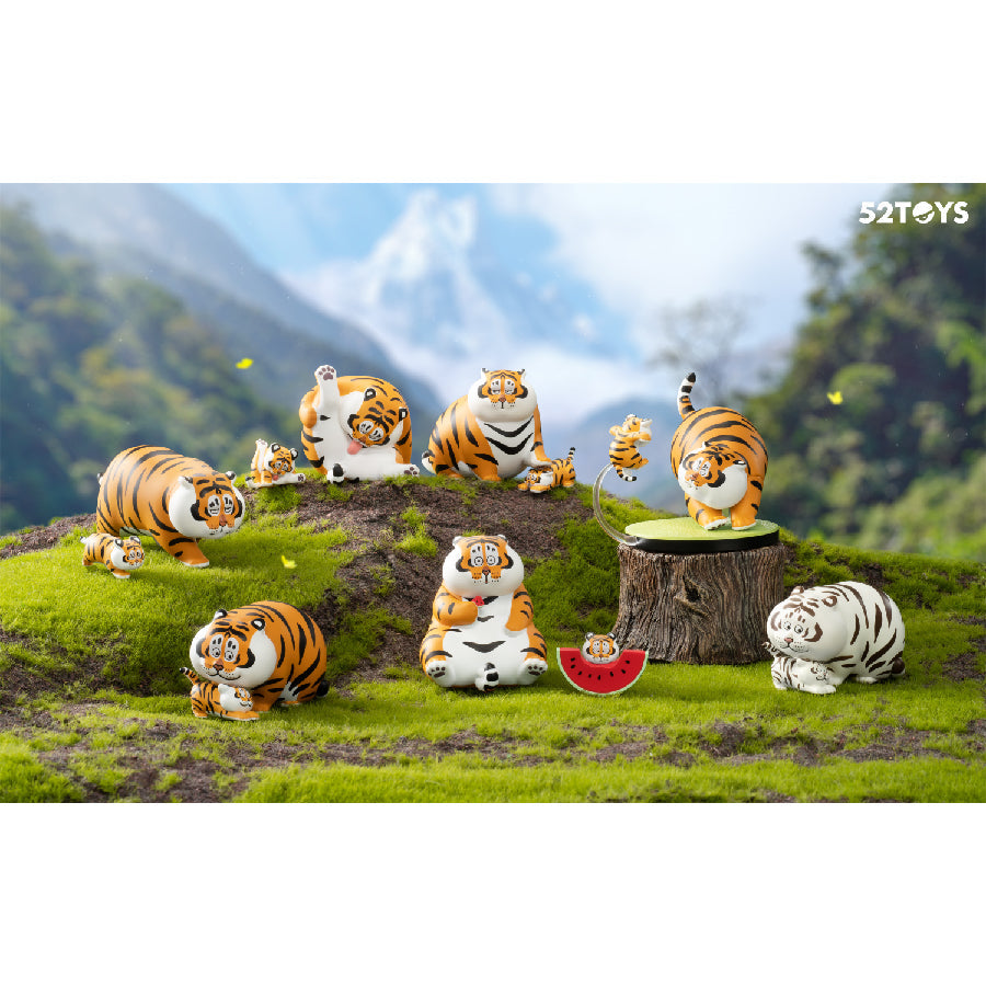 BU2MA PANGHU Pang Hu & Baby Series 2 - Mô hình Blind Box (Hộp mù) - 52TOYS