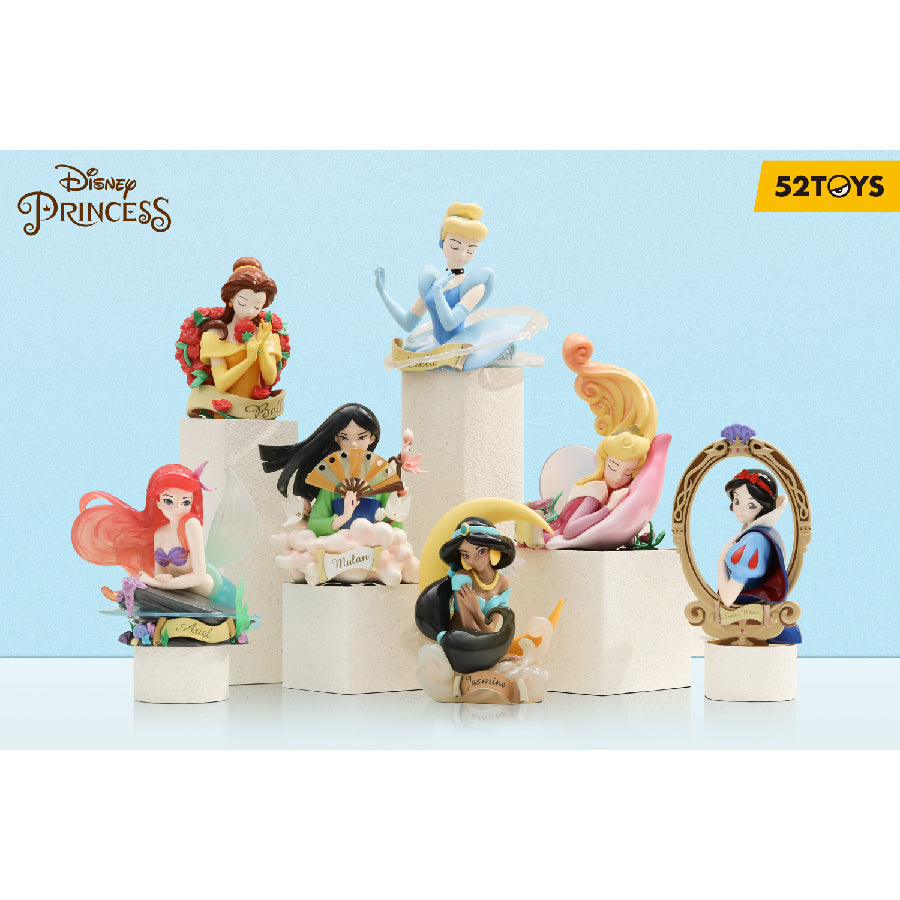 Disney Princess Art Gallery - Mô hình Blind Box - 52TOYS