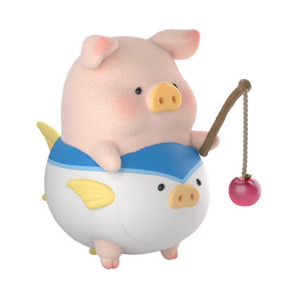 Lulu Caturday Toy Figure - Mô hình Blind Box Heo Lulu - 52TOYS