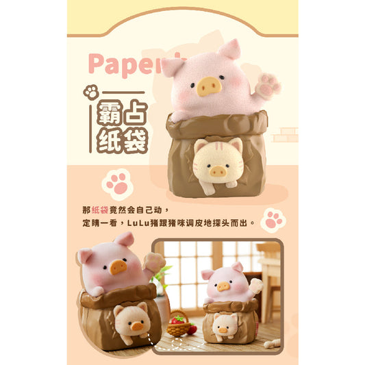 Lulu Caturday Toy Figure - Mô hình Blind Box Heo Lulu - 52TOYS