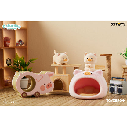 Lulu Caturday Toy Figure - Mô hình Blind Box Heo Lulu - 52TOYS