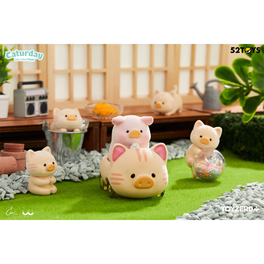 Lulu Caturday Toy Figure - Mô hình Blind Box Heo Lulu - 52TOYS