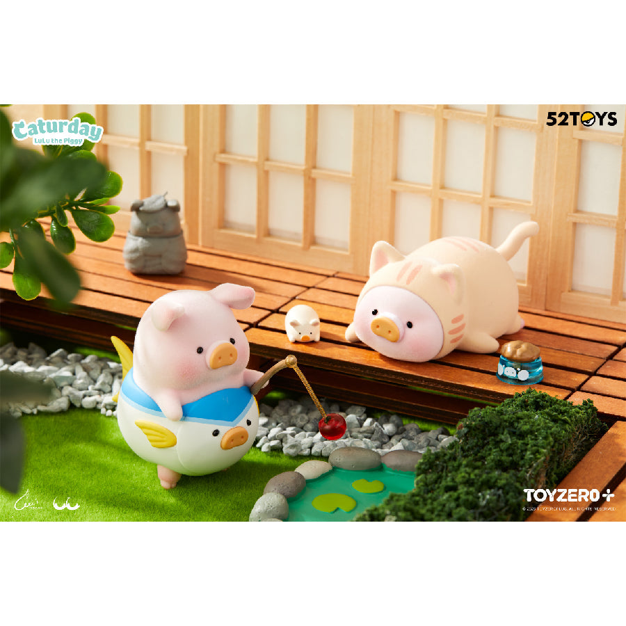 Lulu Caturday Toy Figure - Mô hình Blind Box Heo Lulu - 52TOYS