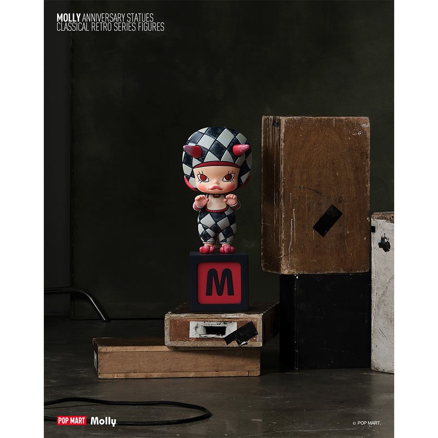 Molly Anniversary Statues Classical Retro - Mô hình Blind Box Art Toy - POP MART