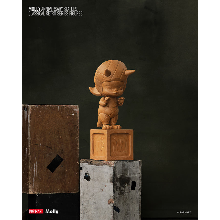 Molly Anniversary Statues Classical Retro - Mô hình Blind Box Art Toy - POP MART
