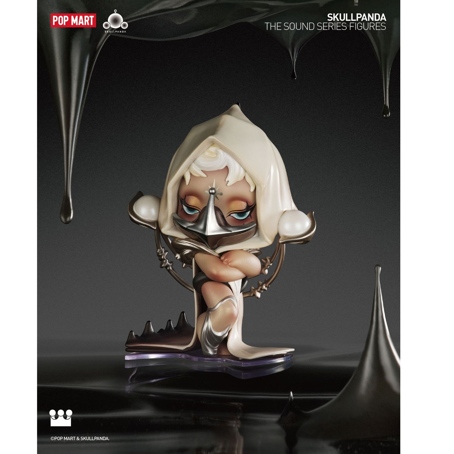 SKULLPANDA The Sound Model - Mô hình Blind Box Art Toy - POP MART
