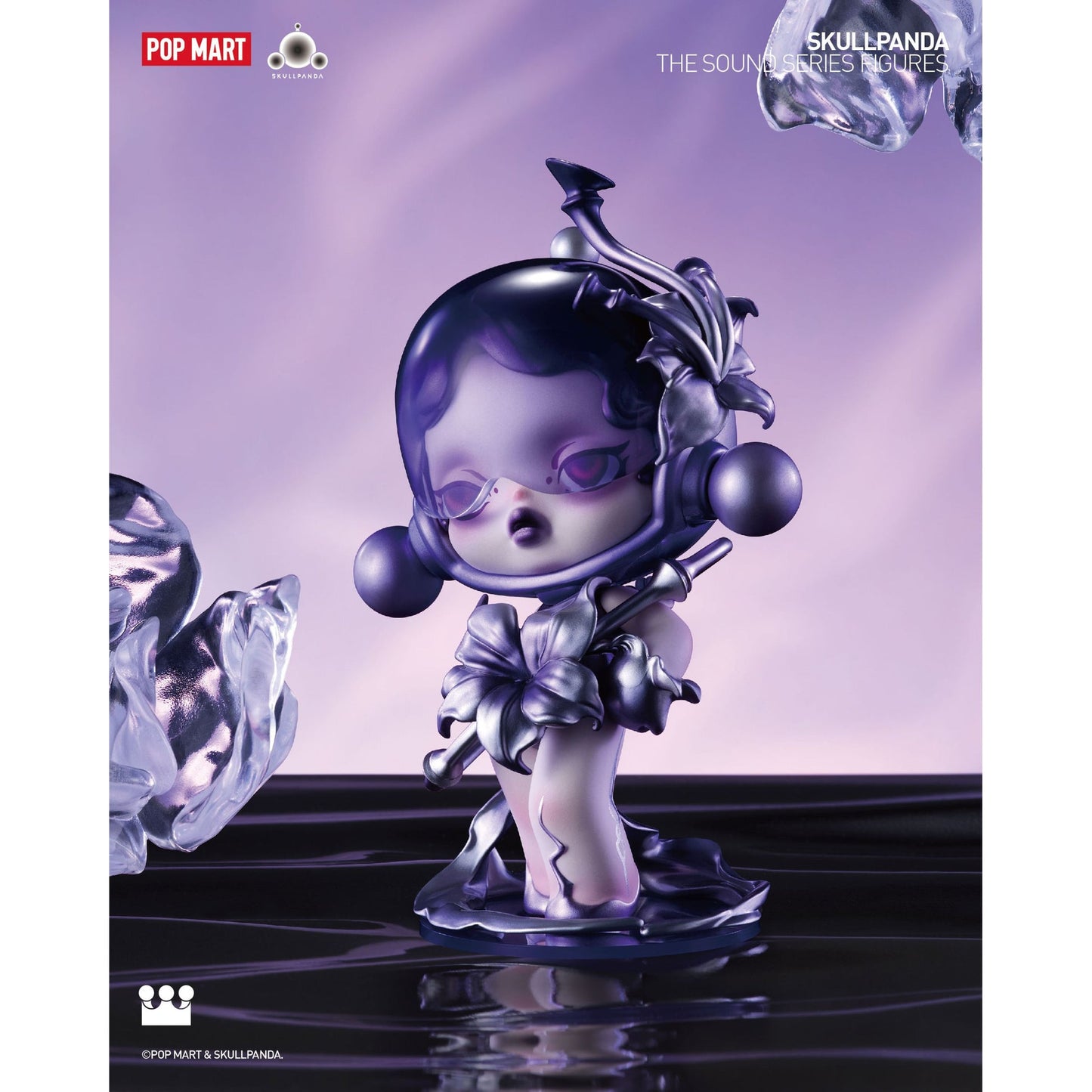 SKULLPANDA The Sound Model - Mô hình Blind Box Art Toy - POP MART