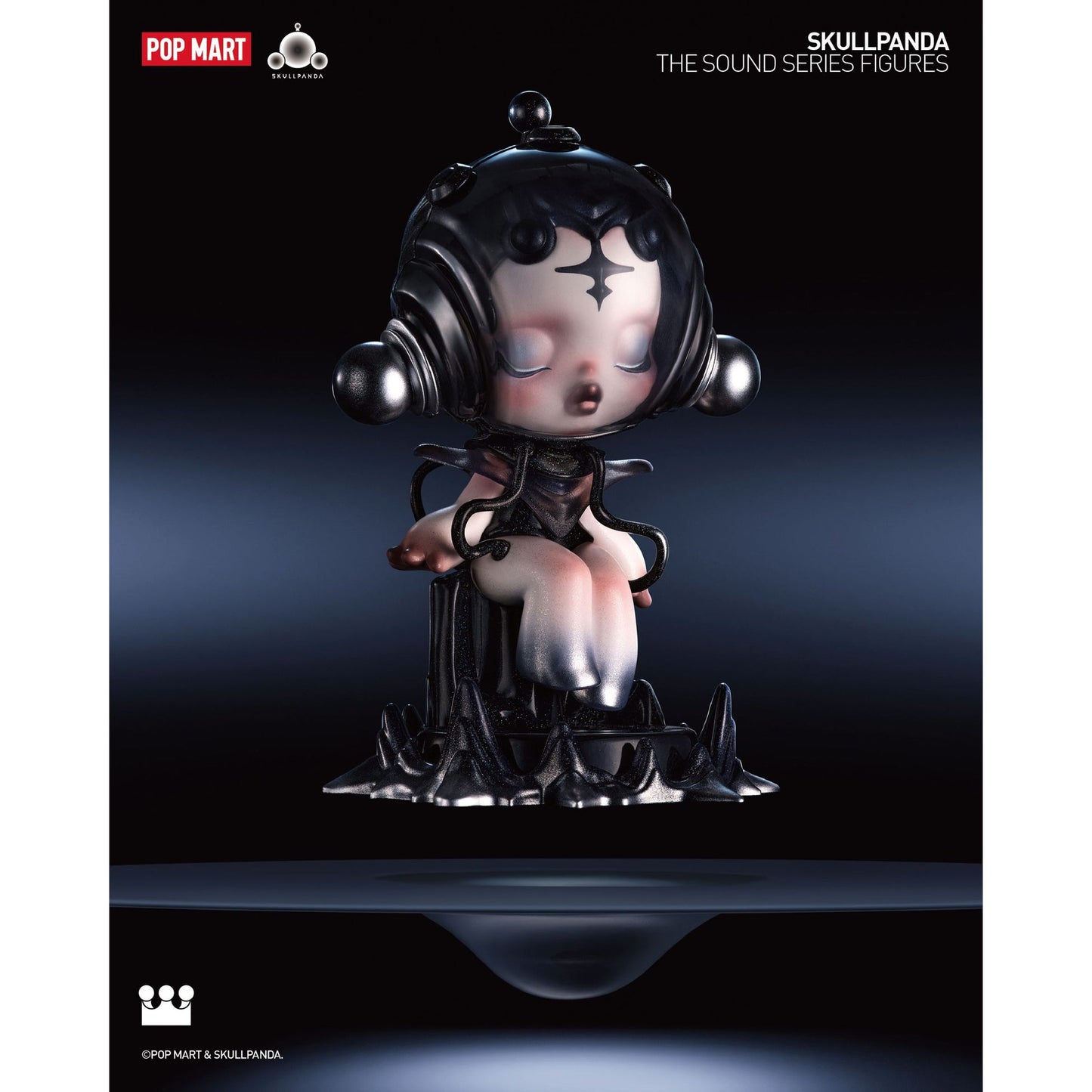 SKULLPANDA The Sound Model - Mô hình Blind Box Art Toy - POP MART