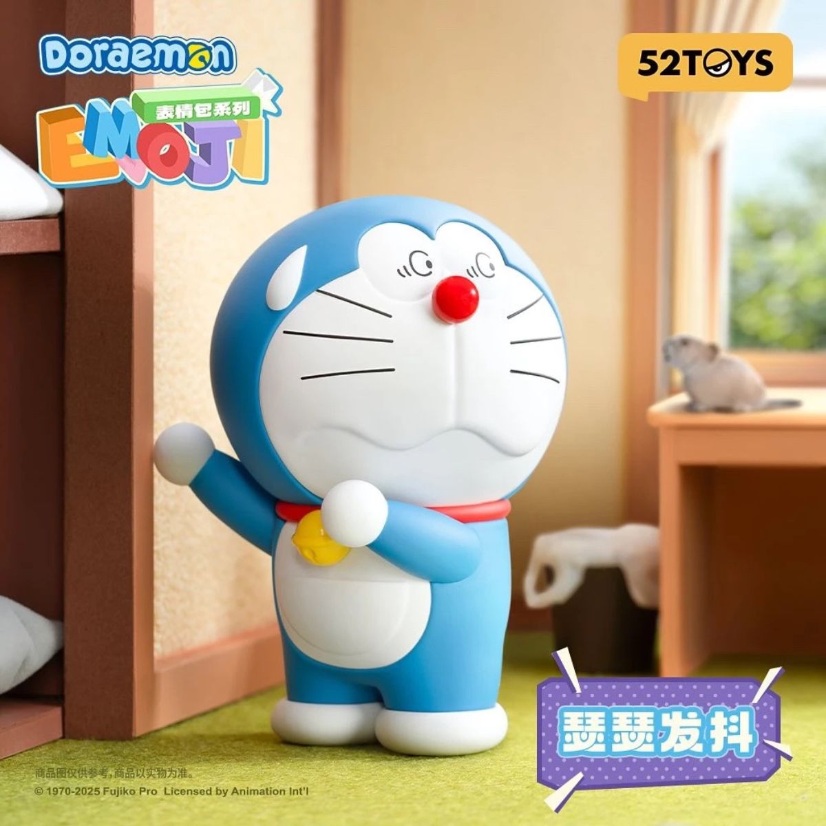 Doraemon Emoji Series Model Toy - Mô hình Blind Box biểu cảm - 52TOYS