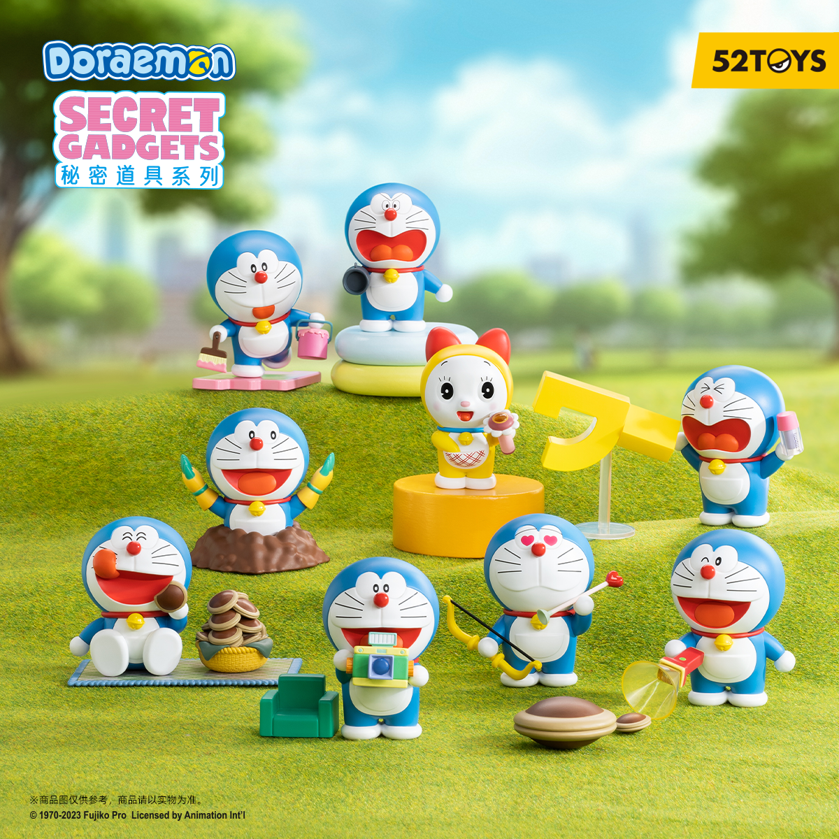 DORAEMON Magic Gadgets - Mô hình Blind Box Hộp mù - 52TOYS