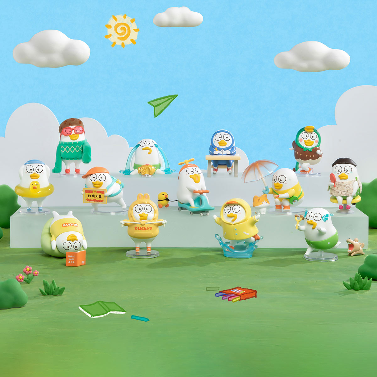 Duckyo Never Grows Up Series Figures - Mô Hình Art Toy Blind Box - POP MART