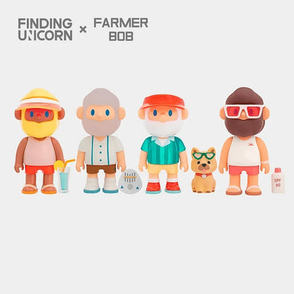 Farmer Bob Island Series Figure - Mô hình Blind Box Art Toy - Finding Unicorn