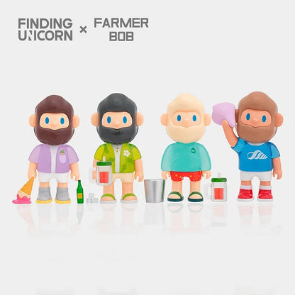 Farmer Bob Island Series Figure - Mô hình Blind Box Art Toy - Finding Unicorn