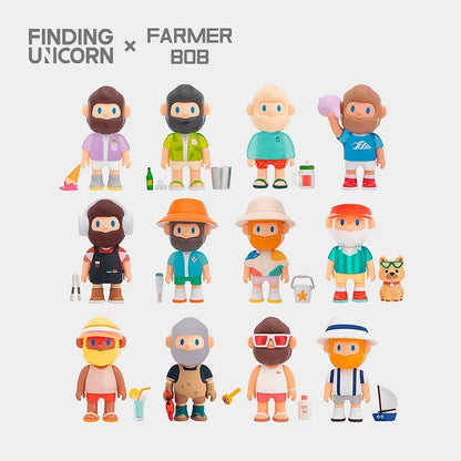 Farmer Bob Island Series Figure - Mô hình Blind Box Art Toy - Finding Unicorn