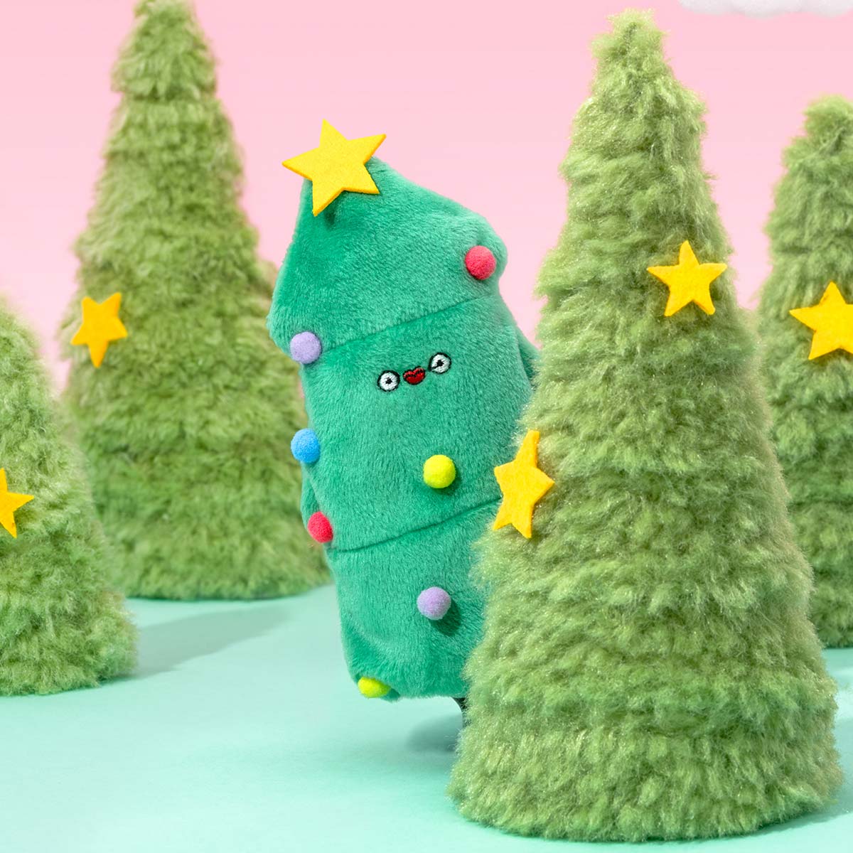 FLABJACKS Glistening Christmas Tree Figure - Mô hình Cây thông Noel lấp lánh - POP MART