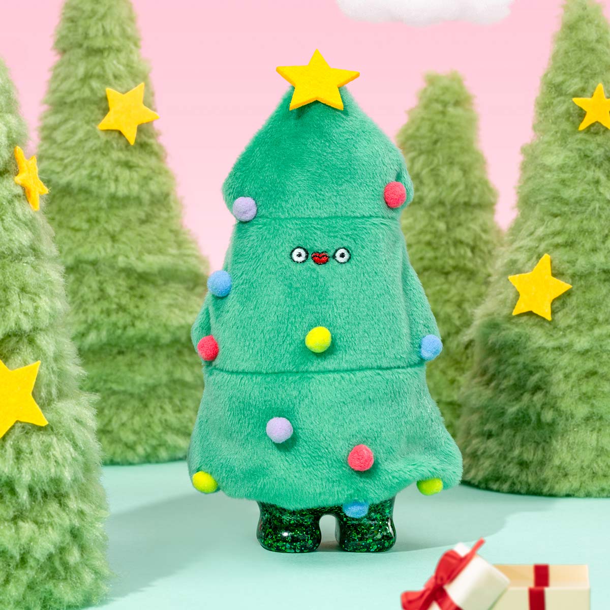 FLABJACKS Glistening Christmas Tree Figure - Mô hình Cây thông Noel lấp lánh - POP MART