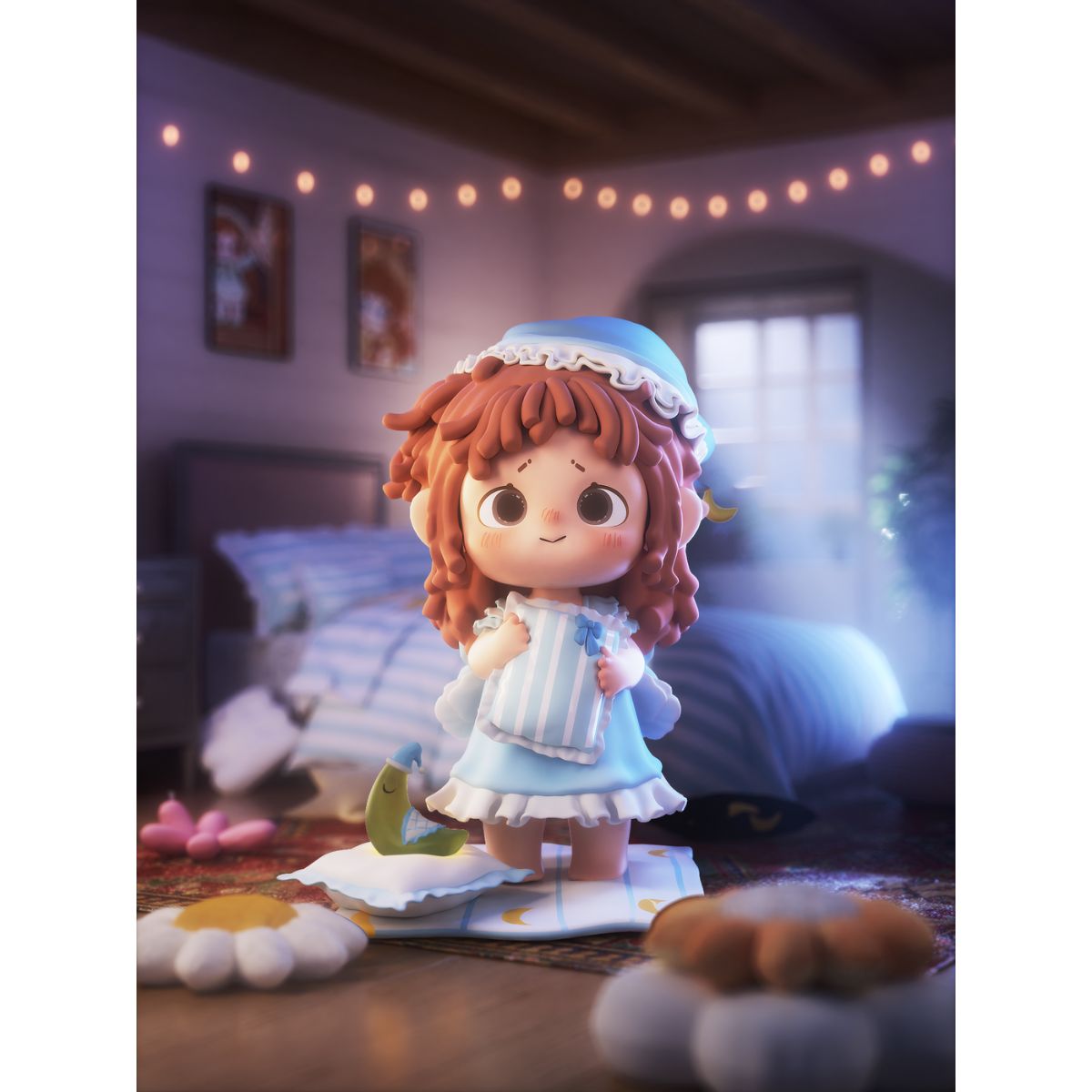 FurFur Glimmer City Under Night Sky - Mô hình Blind Box Art Toy - HEYONE