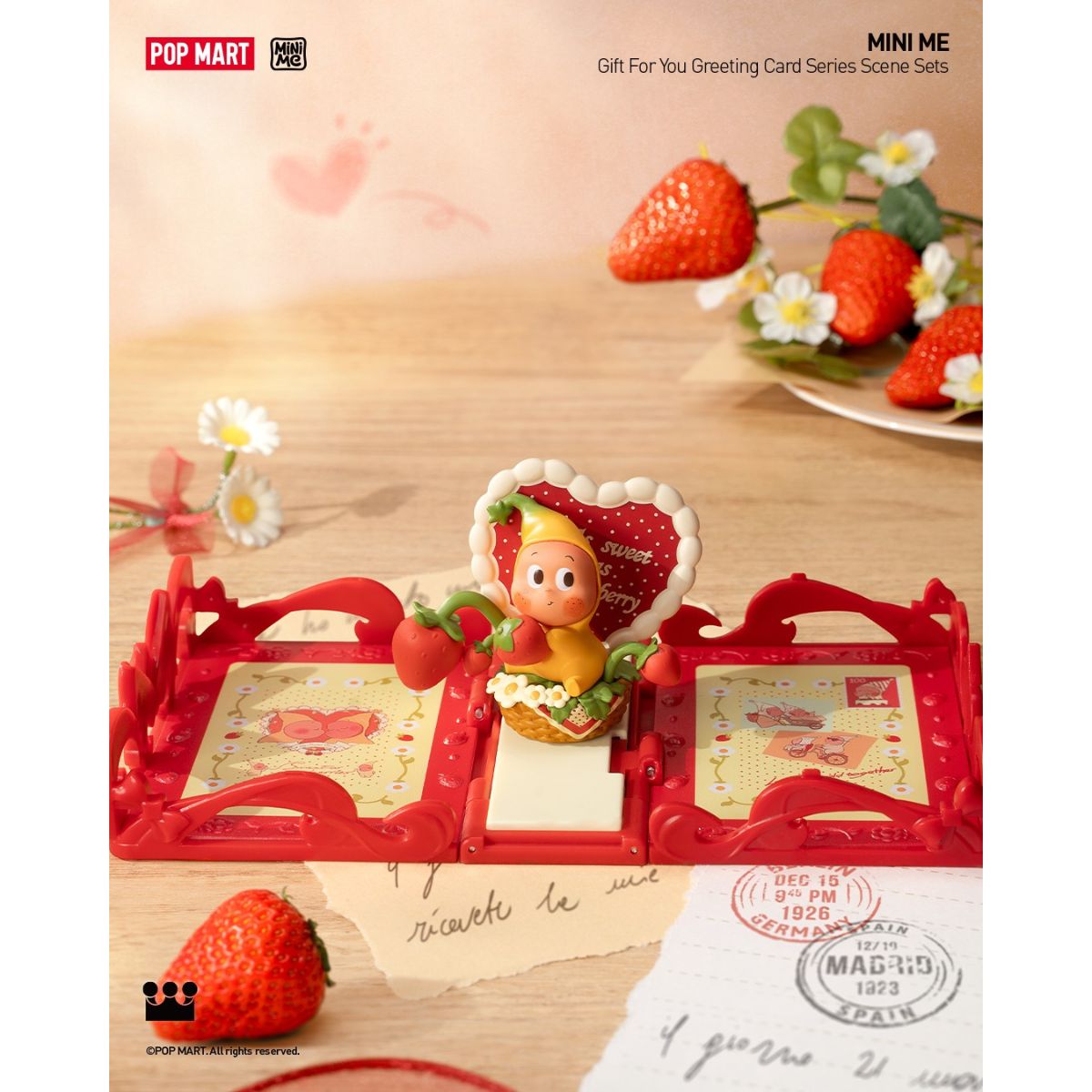 Gift For You Greeting Card Series Scene Sets - Mô hình Blind Box - POP MART