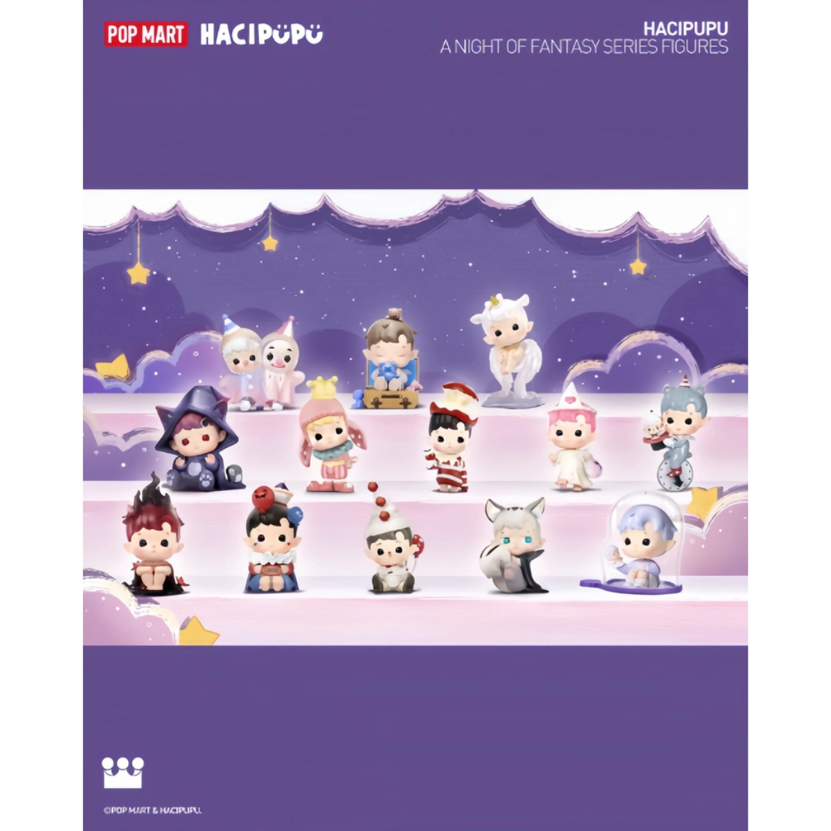 Hacipupu Model A Night Of Fantasy Series Figures - Mô hình Blind Box - POP MART