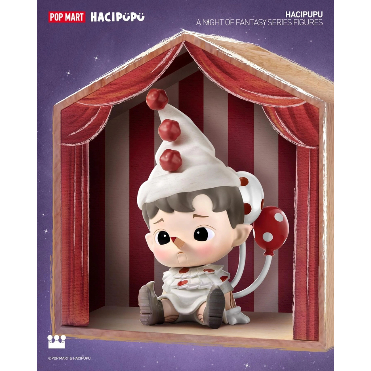 Hacipupu Model A Night Of Fantasy Series Figures - Mô hình Blind Box - POP MART