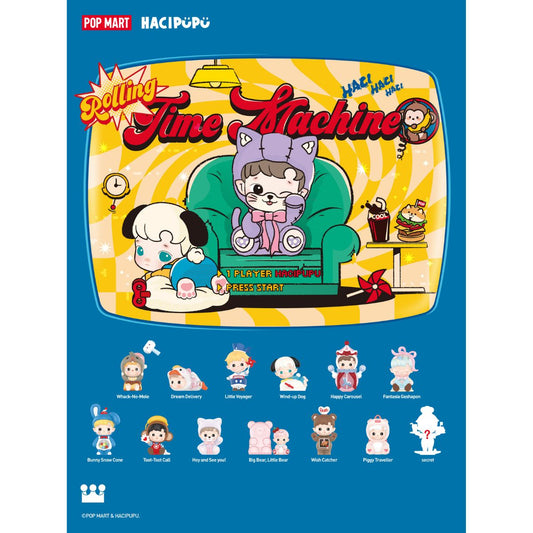 Hacipupu Rolling Time Machine Series Figures - Mô hình Blind Box Art Toy - POP MART