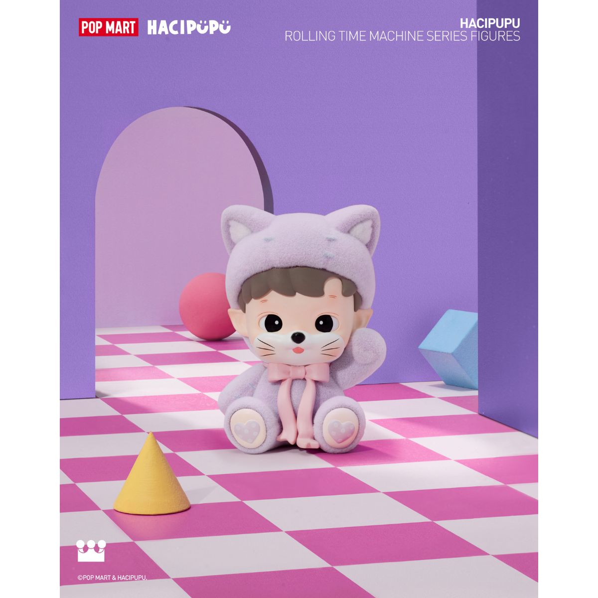 Hacipupu Rolling Time Machine Series Figures - Mô hình Blind Box Art Toy - POP MART