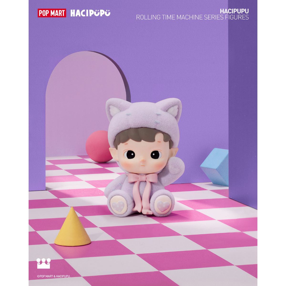 Hacipupu Rolling Time Machine Series Figures - Mô hình Blind Box Art Toy - POP MART