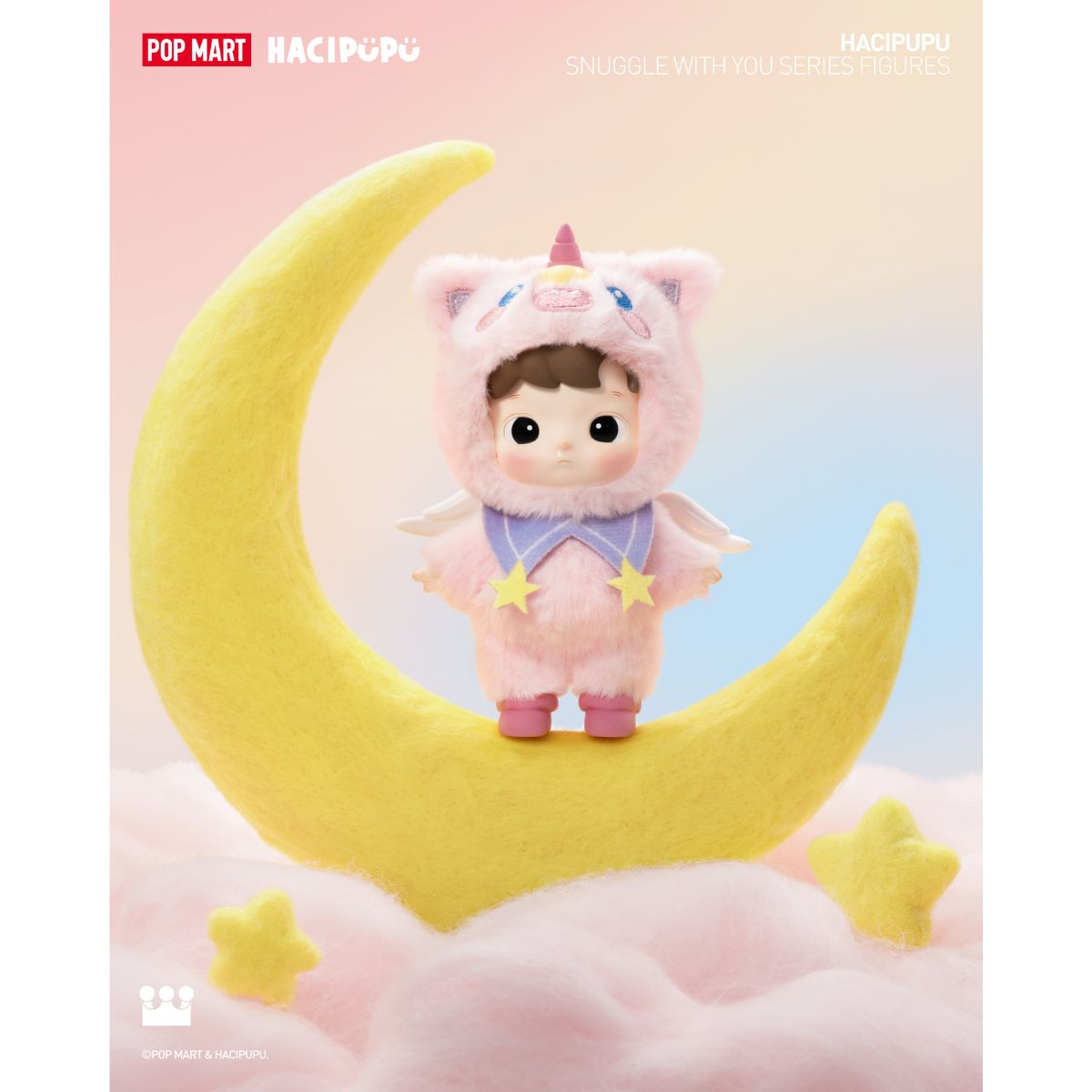 Hacipupu Snuggle With You Series Figures - Mô hình Blind Box - POP MART