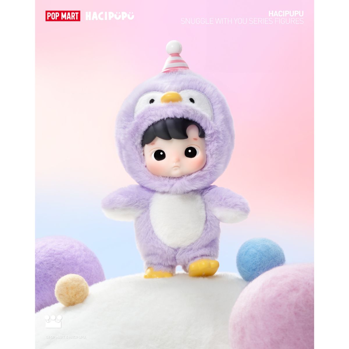 Hacipupu Snuggle With You Series Figures - Mô hình Blind Box - POP MART