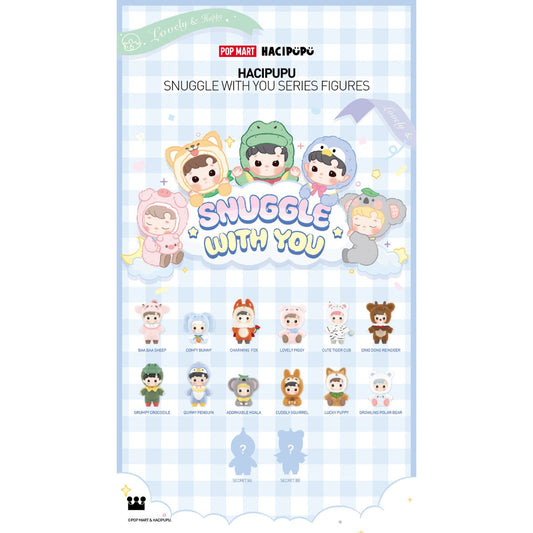 Hacipupu Snuggle With You Series Figures - Mô hình Blind Box - POP MART