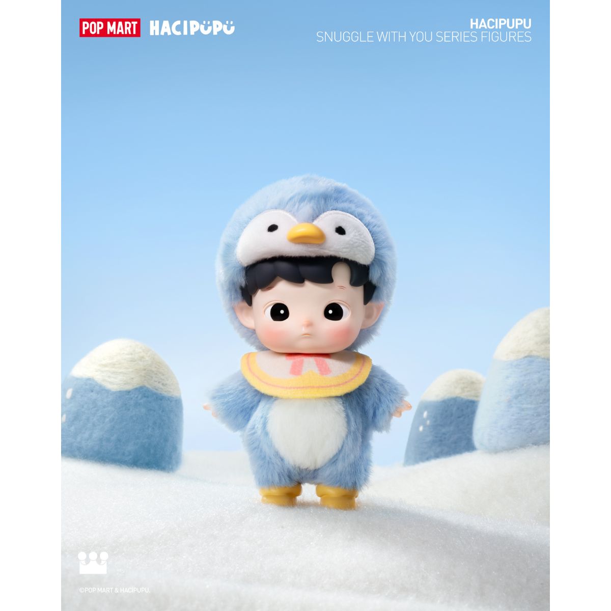 Hacipupu Snuggle With You Series Figures - Mô hình Blind Box - POP MART