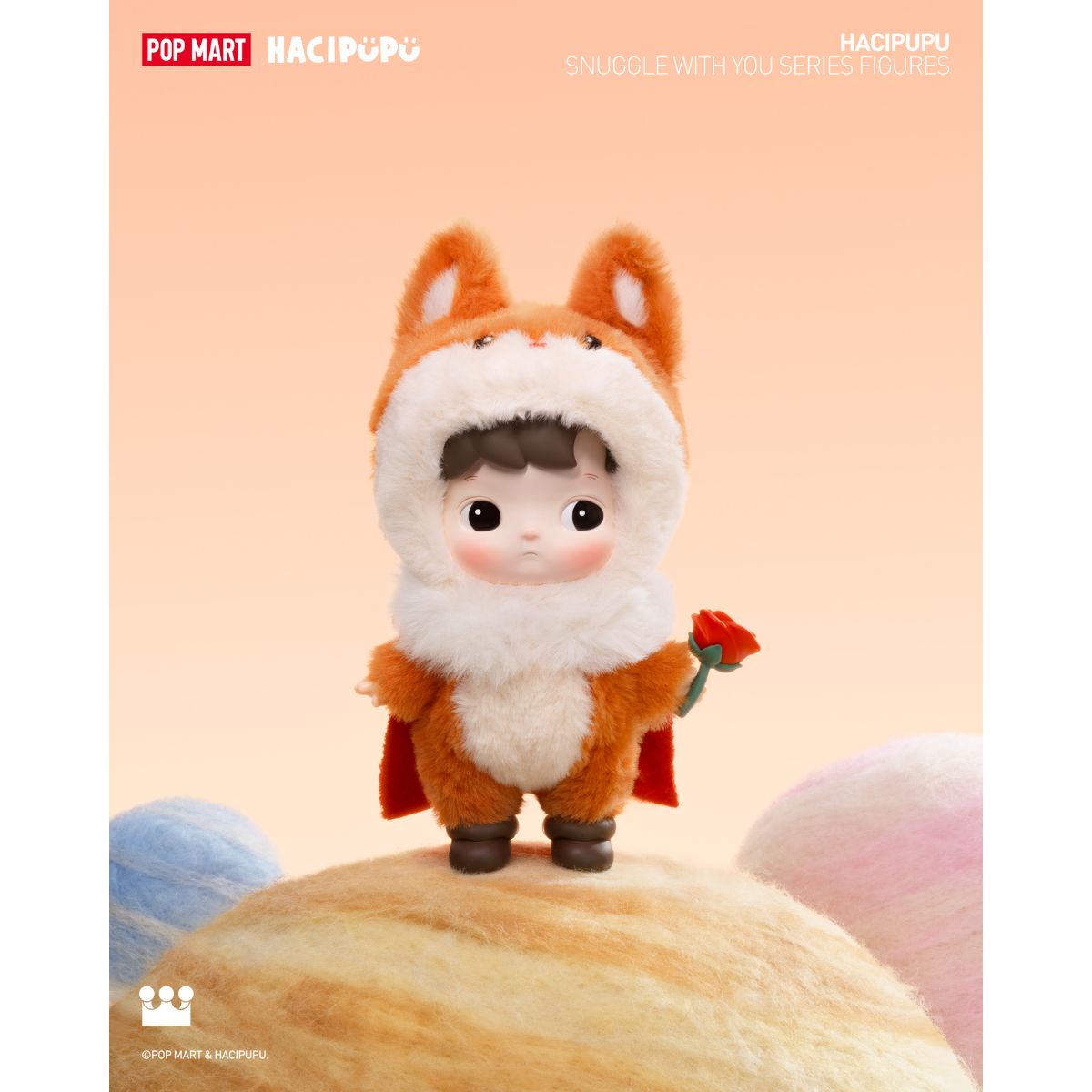 Hacipupu Snuggle With You Series Figures - Mô hình Blind Box - POP MART