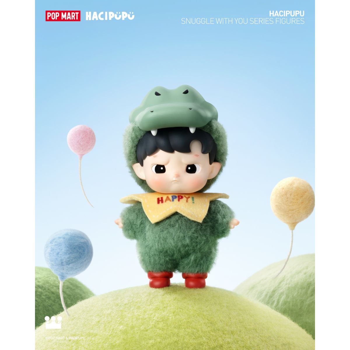 Hacipupu Snuggle With You Series Figures - Mô hình Blind Box - POP MART
