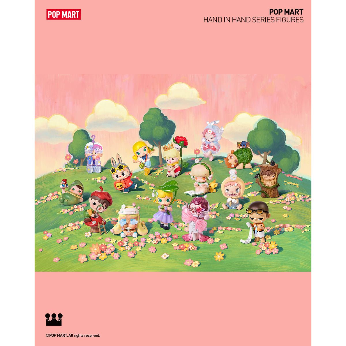 Hand In Hand Series Figures - Mô hình Blind Box - POP MART