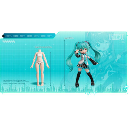 Đồ Chơi Mô Hình Hatsune Miku Trang Phục Nguyên Bản BLOKEES 73536