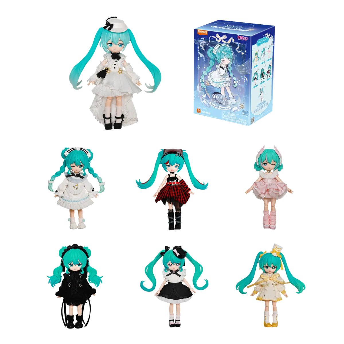 Đồ Chơi Mô Hình Hatsune Miku Trang Phục Sonata Prologue BLOKEES 73538