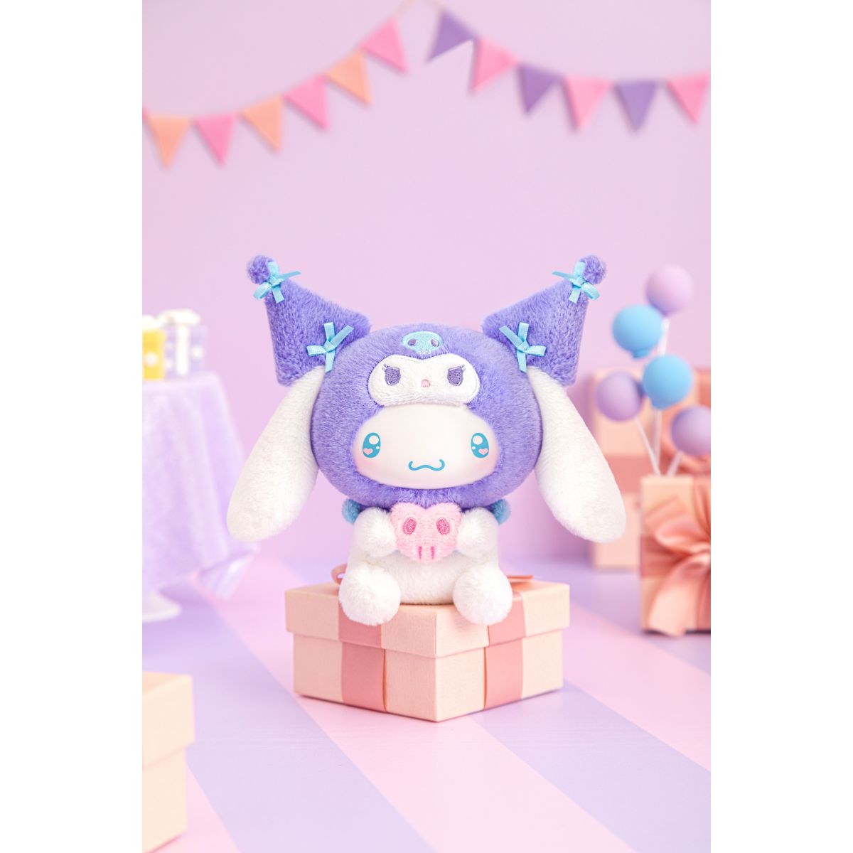 Mô Hình Hello Kitty And Friends Kuromi Party Series Plush TOP TOY 2304177110103