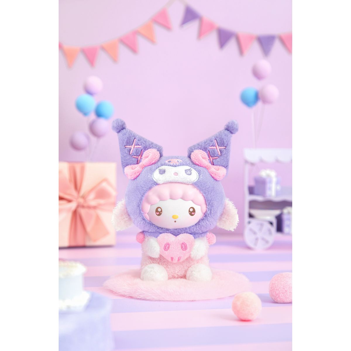 Mô Hình Hello Kitty And Friends Kuromi Party Series Plush TOP TOY 2304177110103