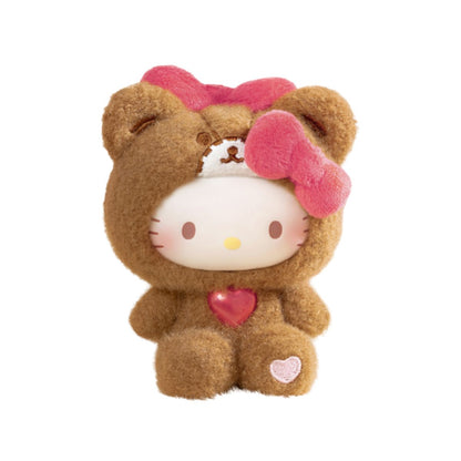 Hello Kitty Teddy Pajamas Series Plush Pendant - Mô hình Blind Box bông - TOP TOY