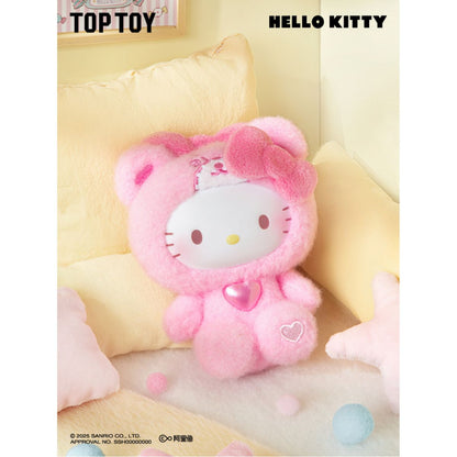 Hello Kitty Teddy Pajamas Series Plush Pendant - Mô hình Blind Box bông - TOP TOY