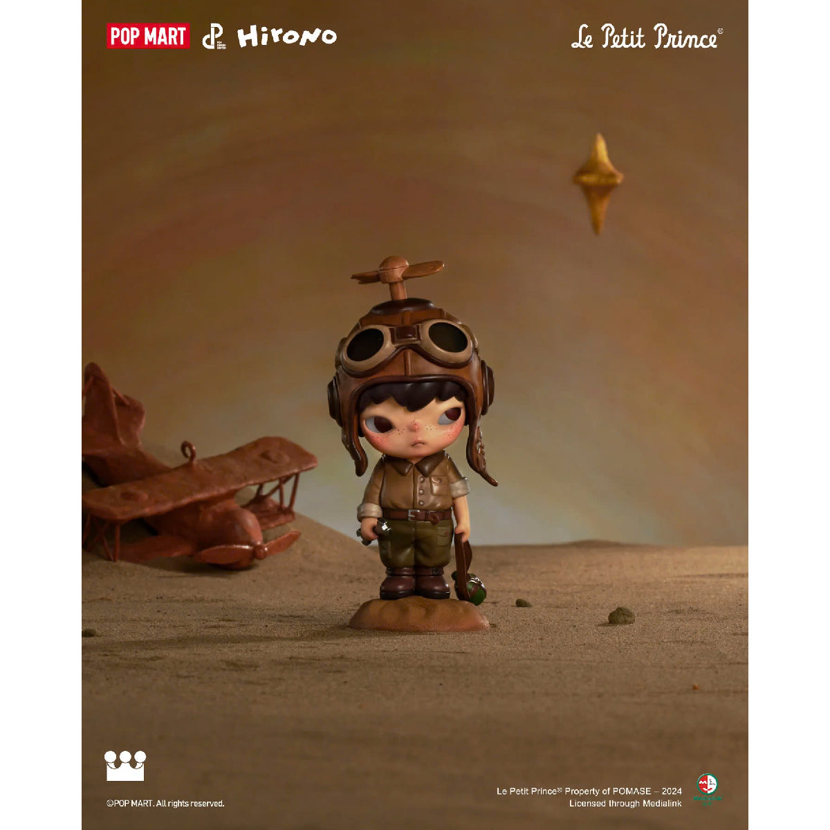 Hirono×Le Petit Prince Series Figures - Mô hình Blind Box Art Toy - POP MART