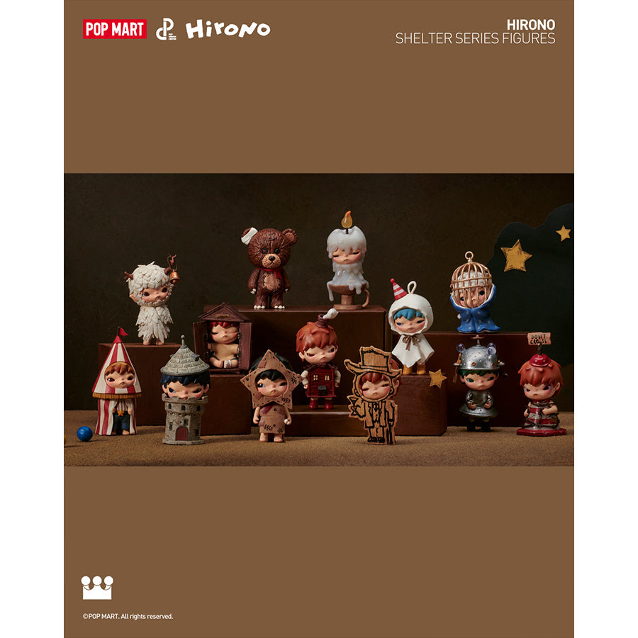 Hirono Shelter Series Figures - Mô hình Blind Box Art Toy - POP MART