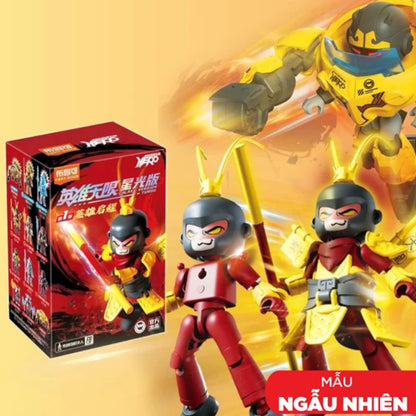 Chinese Heroes Blind Box Model Toy - The Beginning Journey 01 - Mô hình lắp ráp anh hùng Trung Hoa - BLOKEES