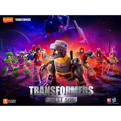 Transformer Blind Box Model - Set of 02 SOS - Mô hình lắp ráp Robot - BLOKEES 71102