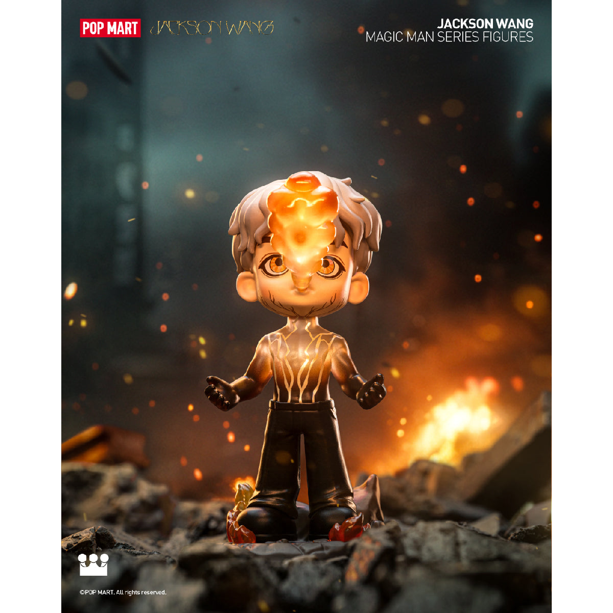 Jackson Wang Magic Man - Mô hình Art Toy Blind Box - Pop Mart