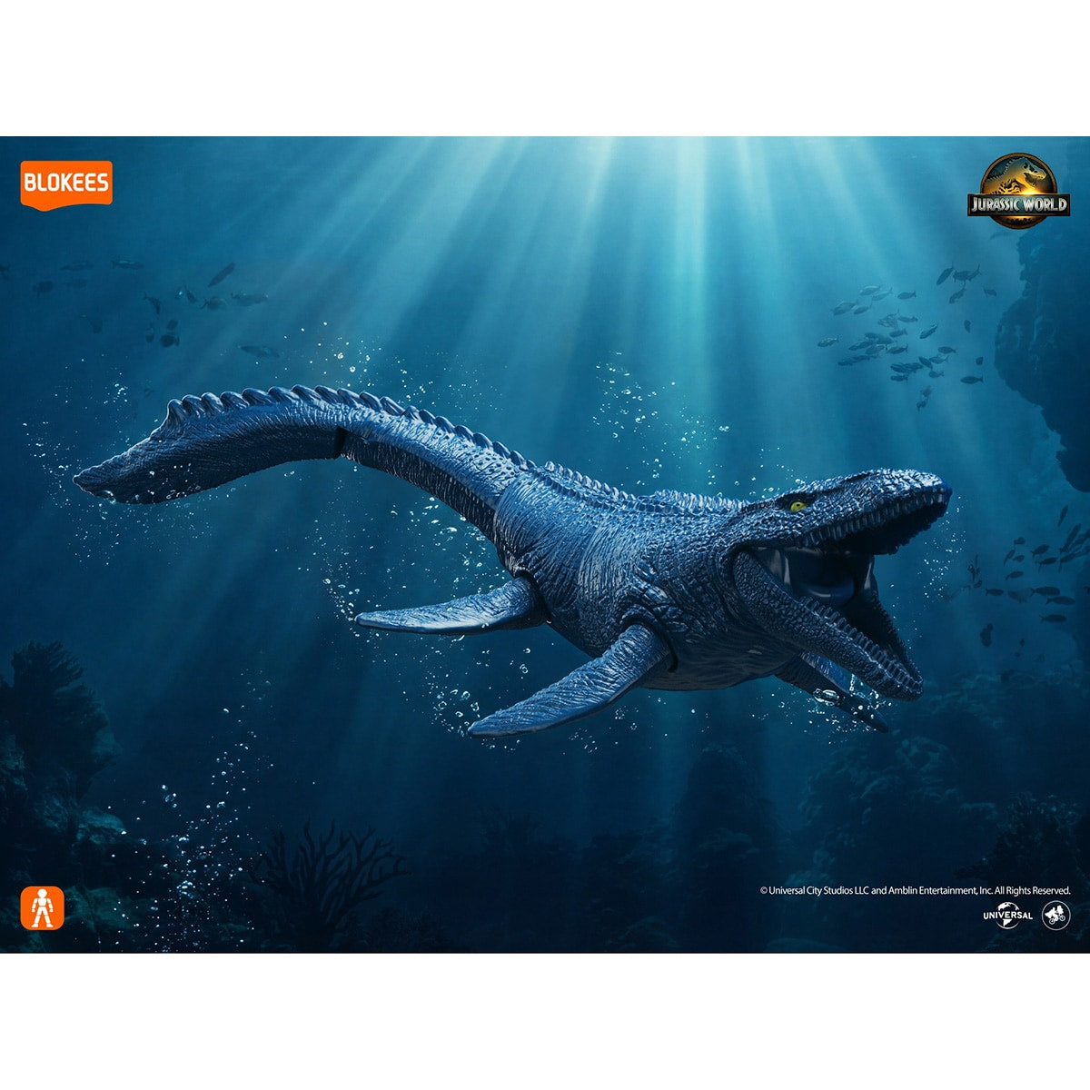 Đồ Chơi Mô Hình Jurasic World Bộ Sưu Tập Ngẫu Nhiên 02 BLOKEES 75642