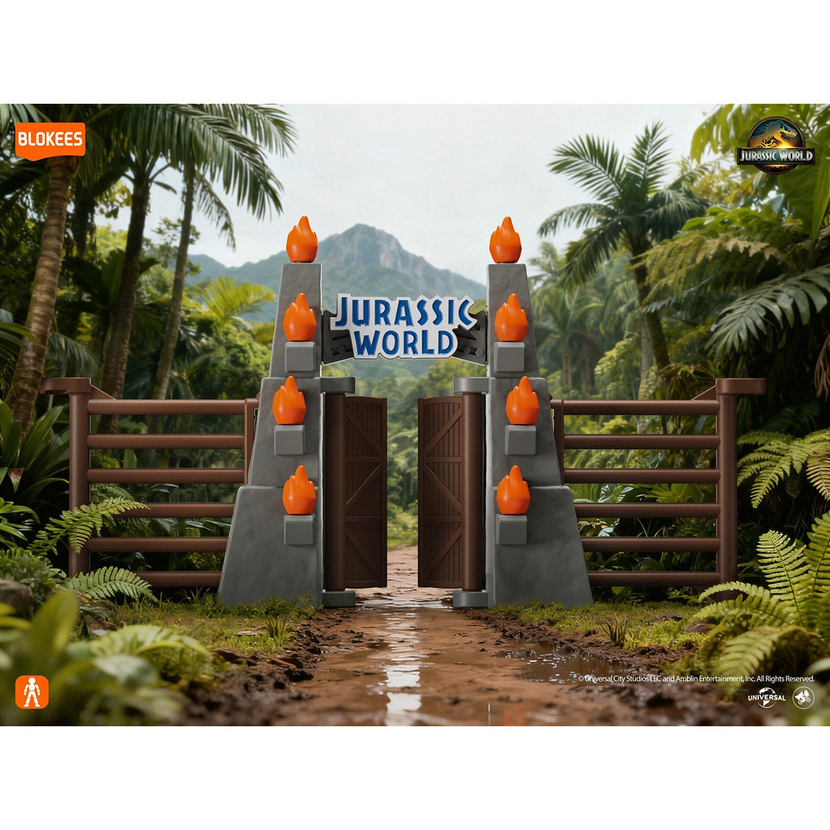 Đồ Chơi Mô Hình Jurasic World Bộ Sưu Tập Ngẫu Nhiên 02 BLOKEES 75642