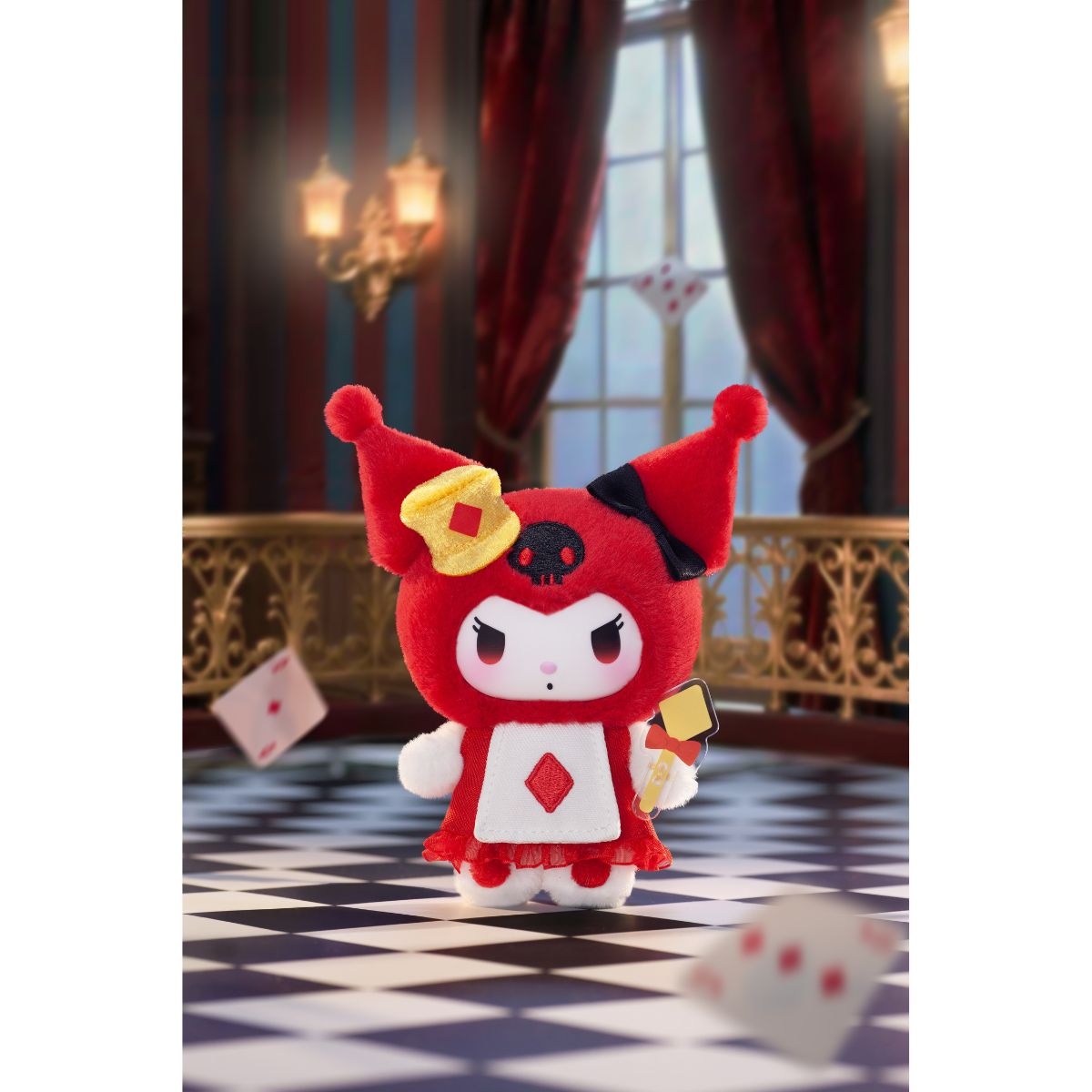 Mô Hình Đồ Chơi Kuromi Poker Kingdom Series Plush Pendant Blind Box TOP TOY 2304094310105