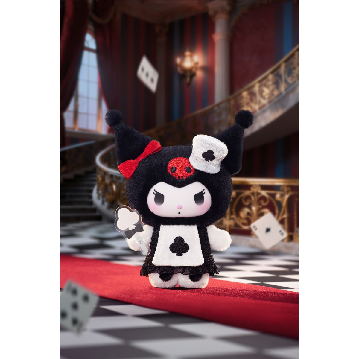 Mô Hình Đồ Chơi Kuromi Poker Kingdom Series Plush Pendant Blind Box TOP TOY 2304094310105